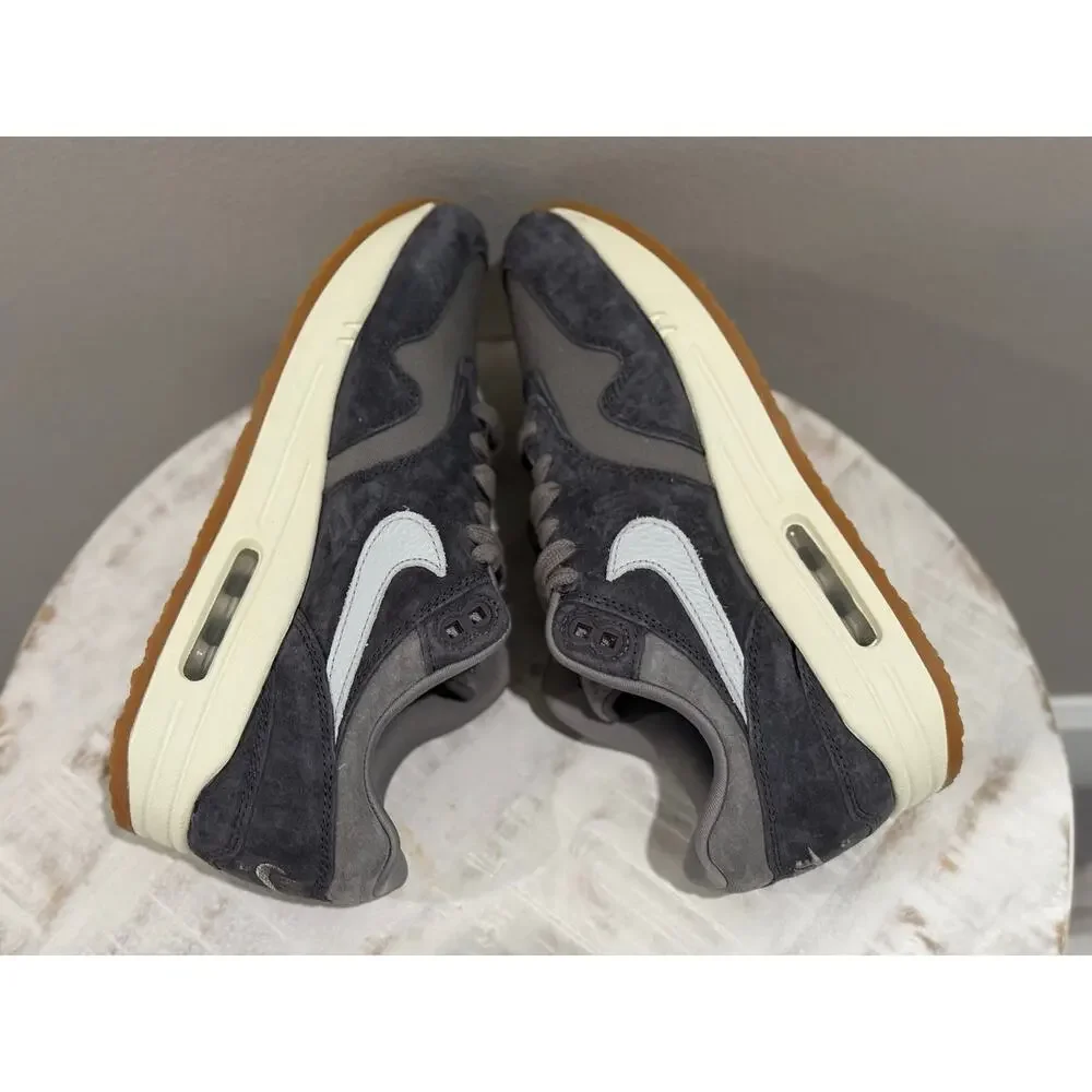 Nike Air Max 1 Crepe Soft Grey Size 6m 7.5w FD588-001